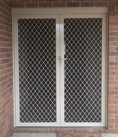 Diamond Grille Door